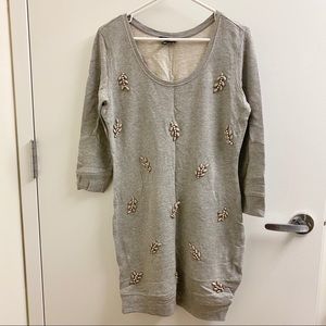 Jessica Simpson Tabby sweater dress w beads